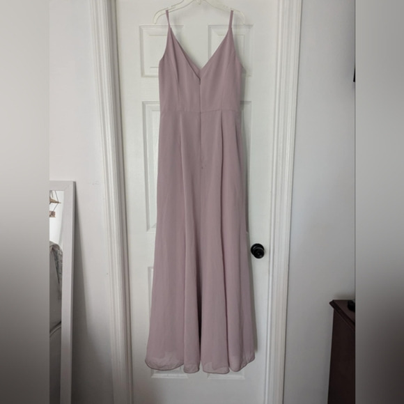 Social Bridesmaid Dress, Size 10,‎ Color Suede Rose, Formal - Picture 3 of 5